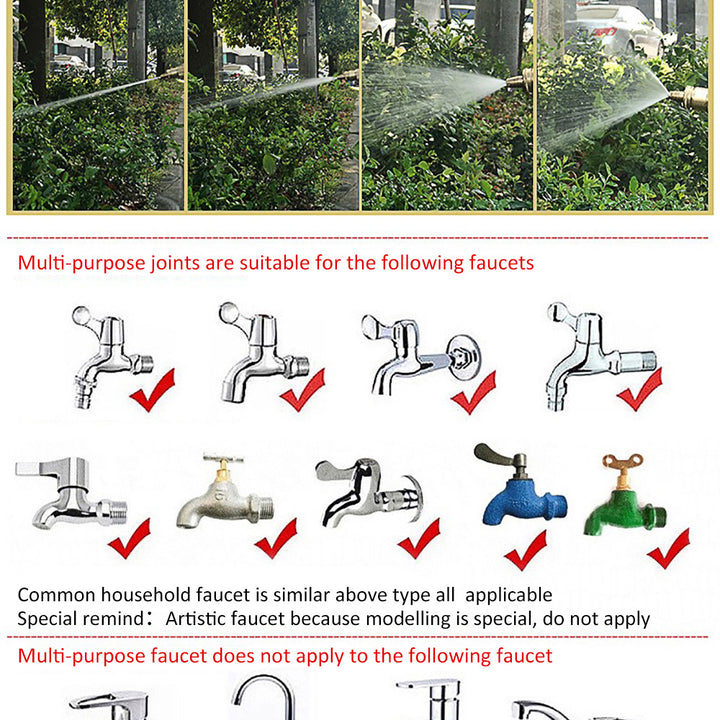 Pistola de agua a presión multifuncional