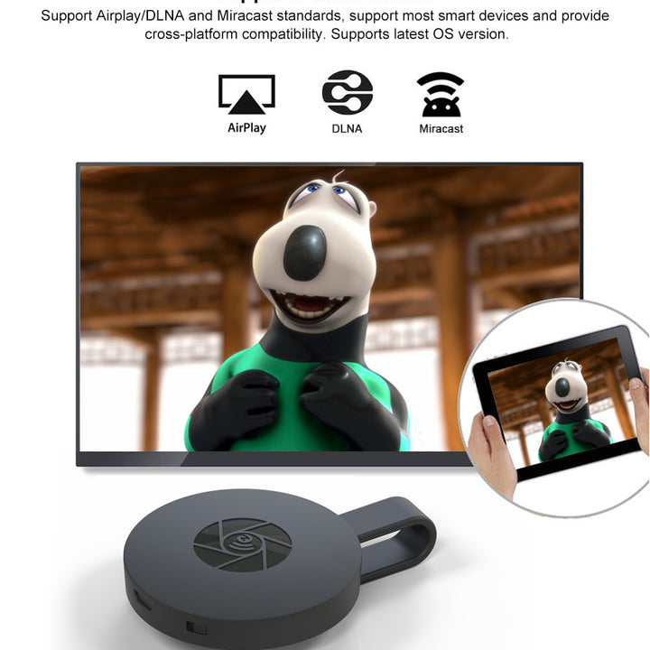 Compatible con Apple, Wireless Cast Same Screen TV